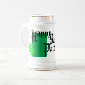 Chope À Bière Joyeux Saint-Patrick (Devant gauche)
