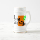 Chope À Bière Joyeux Saint-Patrick (Devant droit)