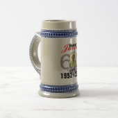 Chope À Bière Jubilé de diamant 1952-2012 Stein (Devant gauche)