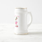 Chope À Bière Jus de cerise Cool Boire la fête d'été Bière Stein (Devant droit)