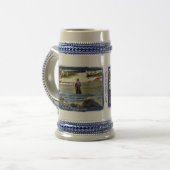 Chope À Bière "Juste un plus moulé " (Devant gauche)