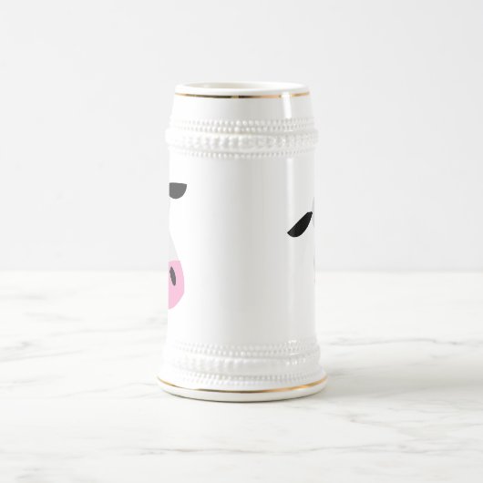 Chope À Bière Juste une vache (Centre)