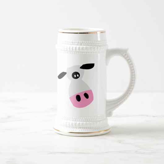 Chope À Bière Juste une vache (Droite)