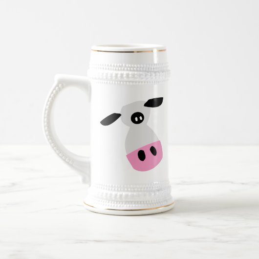 Chope À Bière Juste une vache (Gauche)