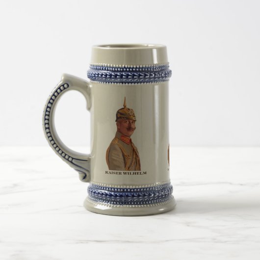 Chope à bière Kaiser Wilhelm II (Gauche)