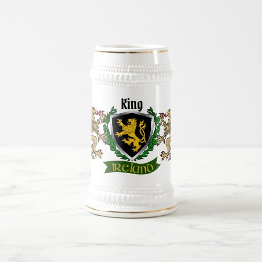 Chope À Bière King Irish Shield (Centre)