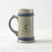 Chope À Bière Kitty Sketch Stein (Gauche)