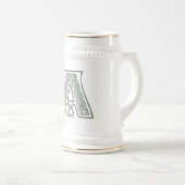Chope À Bière KRW - A - Monogramme celtique Stein (Devant droit)
