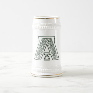 Chope À Bière KRW - A - Monogramme celtique Stein
