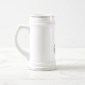 Chope À Bière KRW - J - Stein décoré d'un monogramme celtique (Gauche)