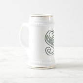 Chope À Bière KRW - S - Stein monogramme celtique (Devant gauche)