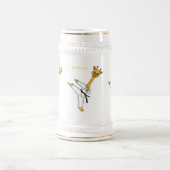 Chope À Bière Kung Fu giraffe (Centre)