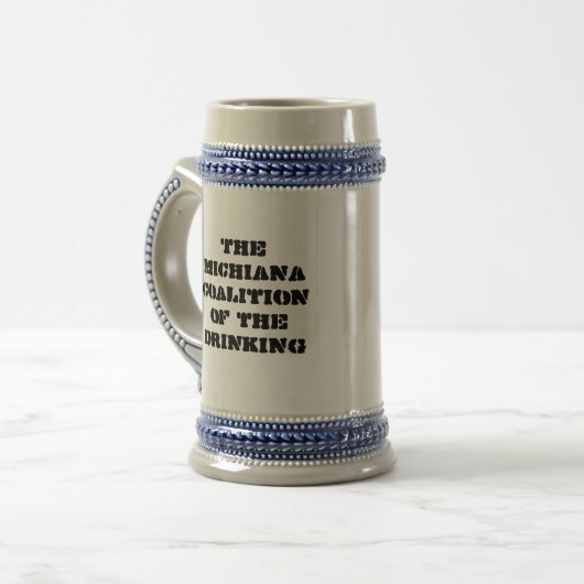 Chope À Bière La coalition de Michiana de Stein potable (Devant gauche)