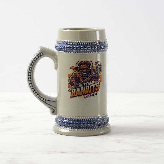 Chope À Bière La crosse de Buffalo Bandits (Gauche)