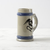 Chope À Bière La cruche au dragon (Devant droit)