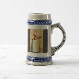 Chope À Bière La fille de chocolat (Mlle Baldauf), par Liotard