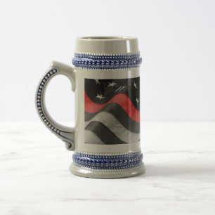 Chope À Bière La fine ligne rouge