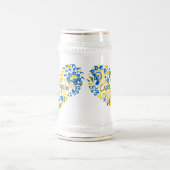 Chope À Bière La gloire de l'Ukraine Slava grand coeur   (Centre)