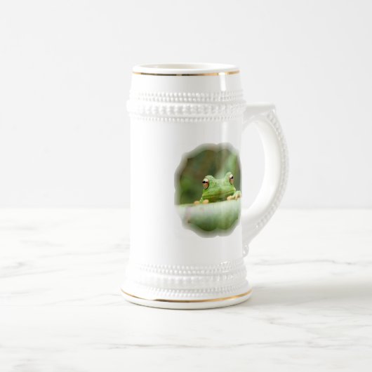 Chope À Bière La grenouille observe la bière Stein (Devant droit)