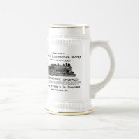 La locomotive de Baldwin fonctionne la bière 1895