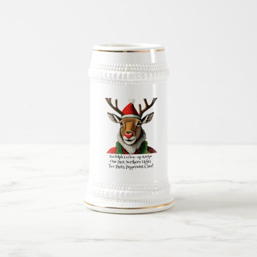 Chope À Bière La lueur de Rudolph (Centre)