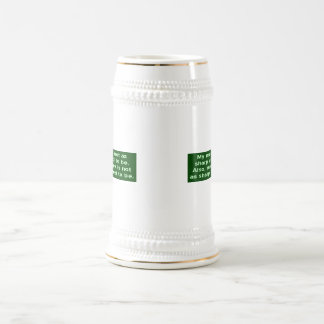 Chope À Bière La mémoire n'est plus aussi vive qu'avant