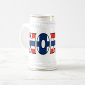 Chope À Bière La Norvège Stein (Devant gauche)