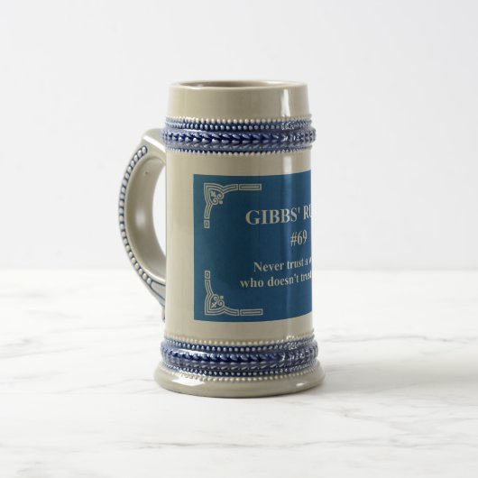 Chope À Bière la règle 69 de Gibbs (Devant gauche)