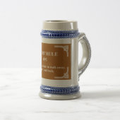 Chope À Bière la règle 91 de Gibbs (Devant droit)