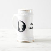 Chope À Bière La Reine Elizabeth II, vivat Regina (Devant gauche)