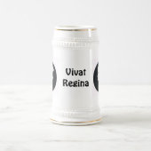 Chope À Bière La Reine Elizabeth II, vivat Regina (Centre)