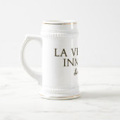 Chope À Bière La Verdad Es Inmortal(Letras Gold) (Gauche)