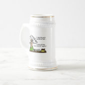 Chope À Bière La vie et l'Humour de Tequila (Devant gauche)