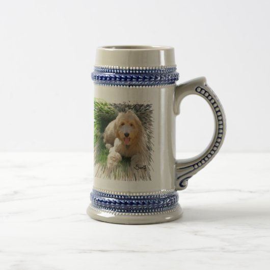 Chope À Bière Labradoodle Goldendoodle (Droite)