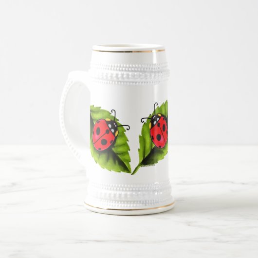Chope À Bière Ladybugs (Devant gauche)