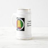 Chope À Bière L'Alabama, coeur de Dixie !  Bière Stein (Devant gauche)