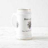 Chope À Bière Lame et étoiles Porte de Baldur (Devant gauche)