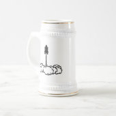 Chope À Bière Lancement de navette spatiale (Devant gauche)