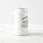 Chope À Bière L'assistant du professeur le plus impressionnant (Devant gauche)