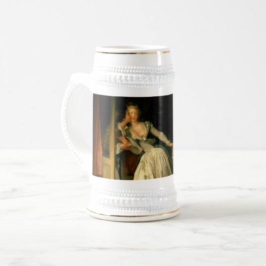 Chope À Bière Le Baiser volé Fragonard (Devant gauche)