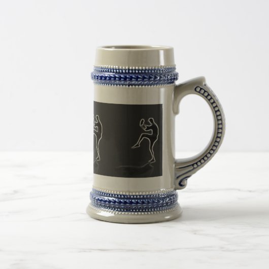 Chope À Bière Le BASE-BALL Stein ne boivent pas simplement de la (Droite)