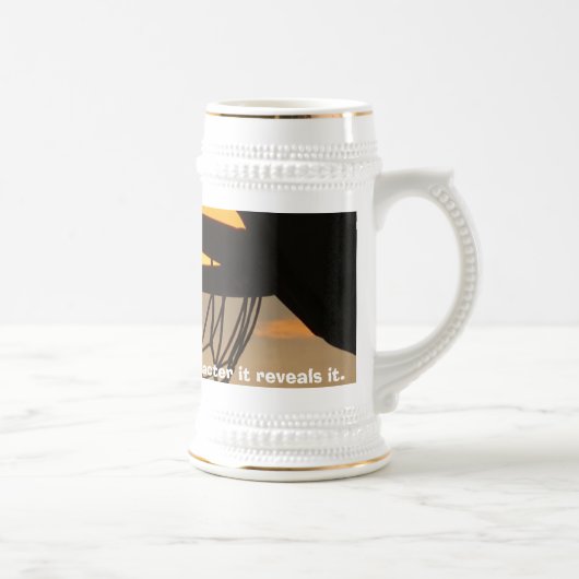 Chope À Bière Le basket-ball n'établit pas le characte… (Droite)