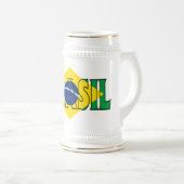 Chope À Bière Le Brésil Stein (Devant droit)