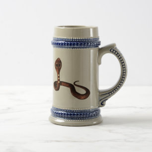 Chope À Bière Le Cobra, Serpent Mort