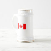 Chope À Bière Le drapeau canadien - souvenir du Canada (Devant gauche)