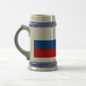 Chope À Bière Le drapeau de la Russie (Gauche)