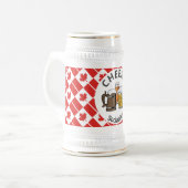 Chope À Bière LE DRAPEAU DU CANADA Bravo! Sociable ! Cartoon cus (Devant gauche)