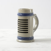 Chope À Bière Le drapeau du Grand Union (Devant droit)