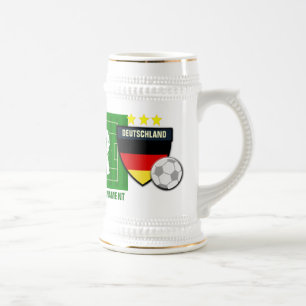 Chope À Bière Le football d'Européen du Deutschland Allemagne d