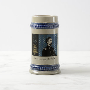 Chope À Bière Le Général Chamberlain et la médaille de l'honneur